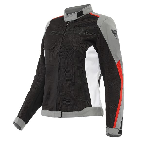 Dainese Hydraflux 2 Air Lady D-Dry γυναικεία καλοκαιρινά μπουφάν black / grey / redΧανιά