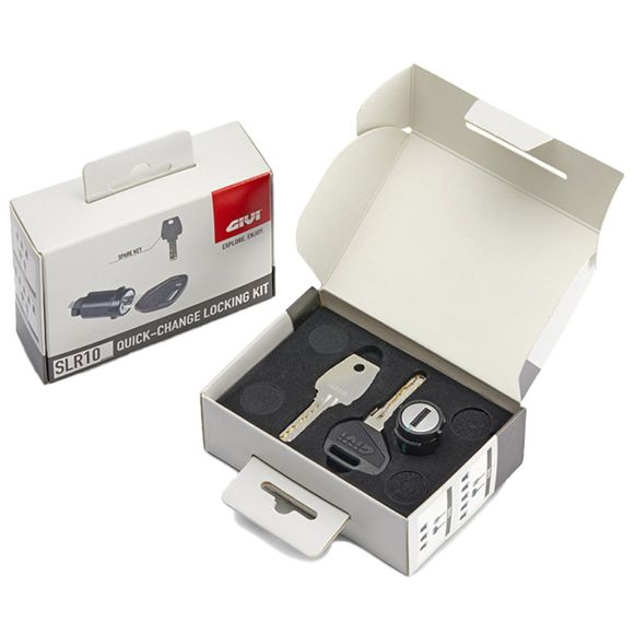 Givi SLR102 Smart Security Lock κιτ κλειδαριάς για δύο μπαγκαζιέρες Χανιά