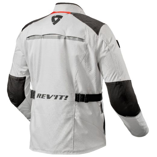 χειμερινό αδιάβροχο μπουφάν μηχανής Revit voltiac 3 H2O silver black