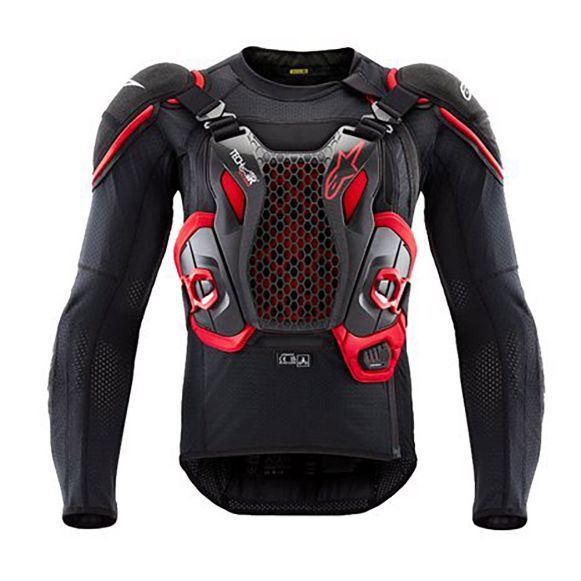 Θώρακας MX enduro Alpinestars Tech-Air® Off-road μαύρο / κόκκινο | GASmoto.gr