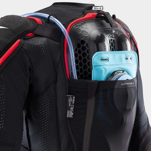 Alpinestars Tech-Air® Off-road protector jacket MX enduro black / red Chania