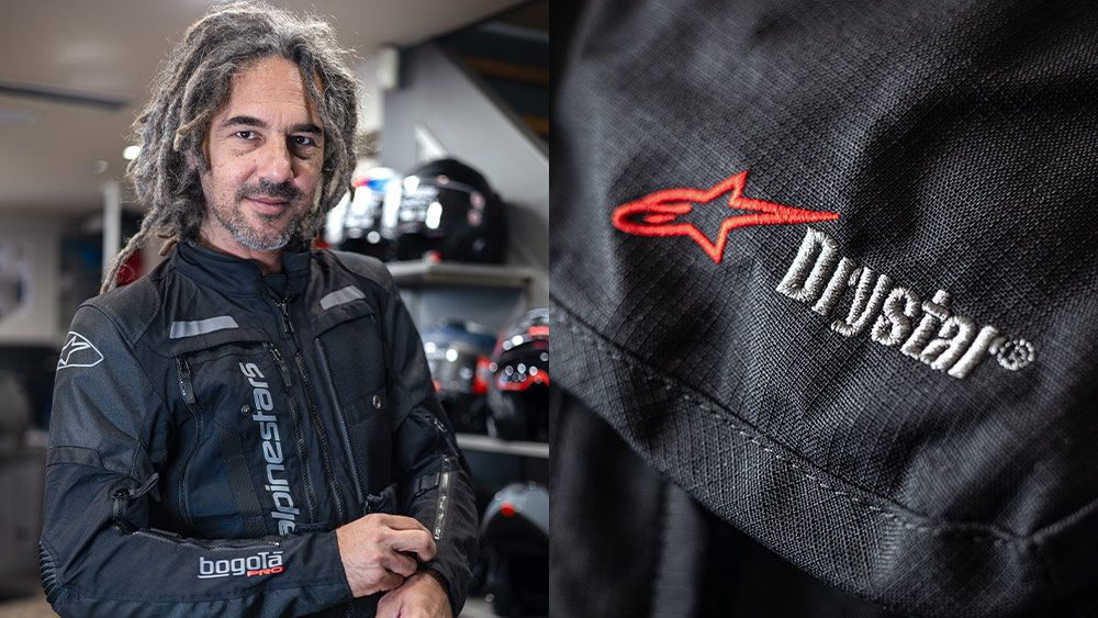 GAS TESTED:Alpinestars Bogota Pro Drystar μπουφάν μηχανής