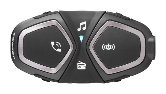 Ενδοεπικοινωνία κράνους μηχανής Interphone Connect HD Bluetooth μονή | GASmoto.gr