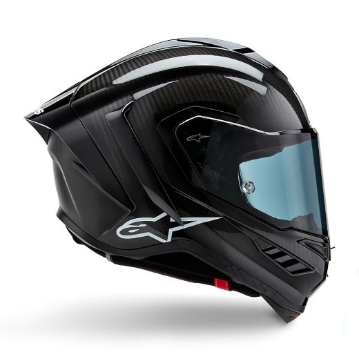 Alpinestars Supertech R10 motorcycle racing helmets black carbon matte & glossy Chania