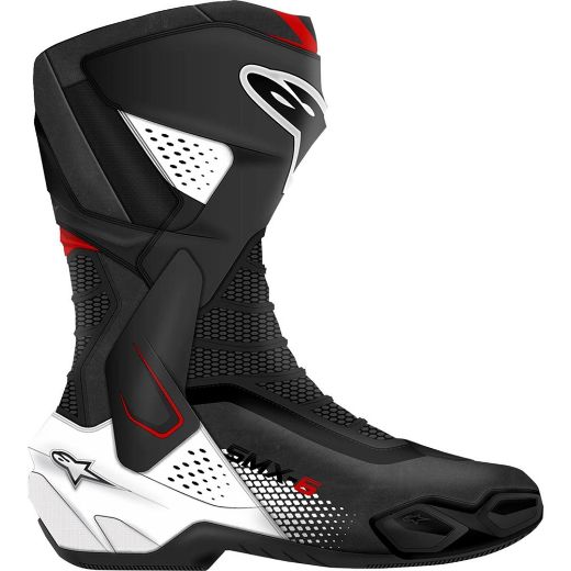 Mens sport motorcycle boots Alpinestars SMX-6 V3 black/white/red | GASmoto.gr