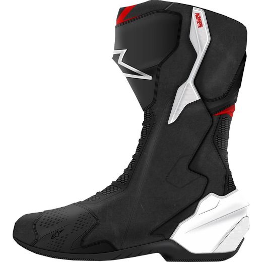 Alpinestars SMX-6 V3 σπορ μπότες μαύρο / άσπρο / κόκκινο Χανιά