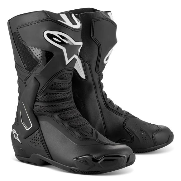 Ανδρικές σπορ μπότες μηχανής Alpinestars SMX-6 V3 μαύρο/άσπρο | GASmoto.gr