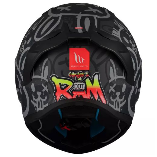 MT Stinger 2 Ram full-face helmets F1 black matt Chania