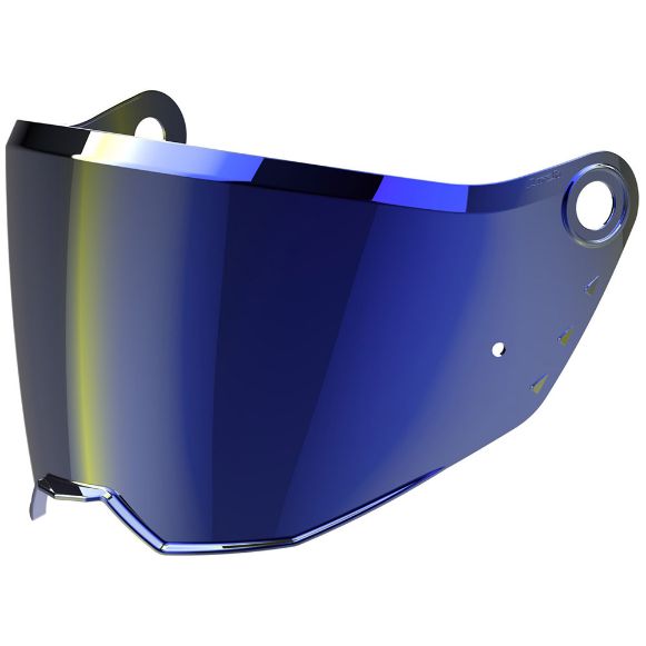 Ζελατίνα κράνους Airoh Commander 2 καθρέπτης μπλε Χανιά