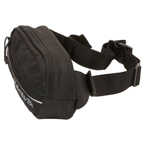 Αντρικά τσαντάκια μέσης Quiksilver JUNGLER IIΙ 2L black μαύρο