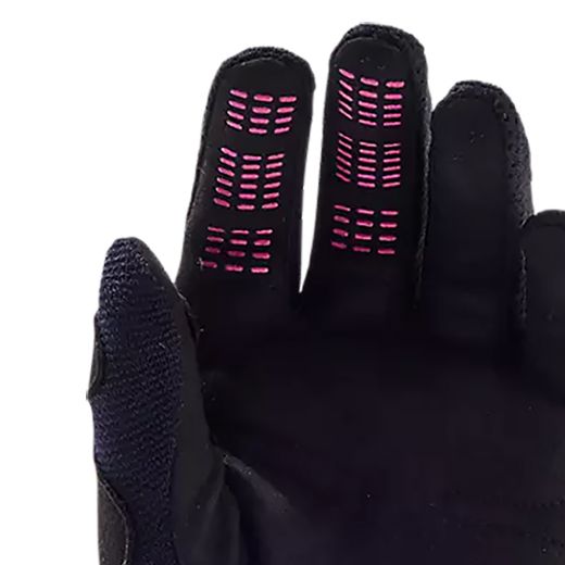 Fox Kids Dirtpaw gloves black / pink Chania