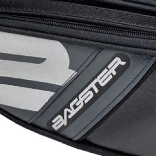 Leather motorcycle tank bags Bagster Stunt Evo 20/30lt black | GASmoto.gr