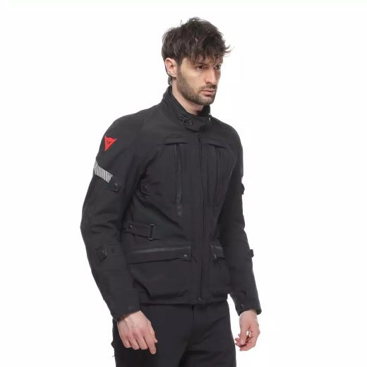 3ων εποχών μπουφάν μηχανής Dainese Mangen Absoluteshell Pro κοντό / μακρύ μαύρο/μαυρο | GASmoto.gr