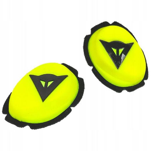 Dainese Pista knee sliders Fluo-Yellow/Black | GASmoto.gr Chania
