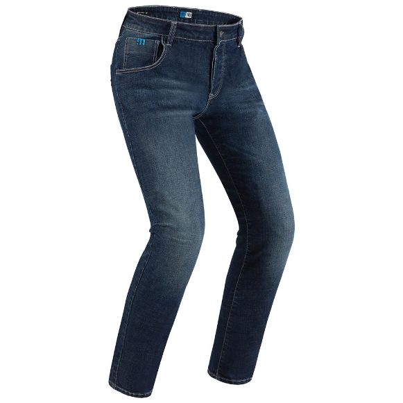 Αντρικό τζιν παντελόνι μηχανής PMJ New Rider blue | GASmoto.gr