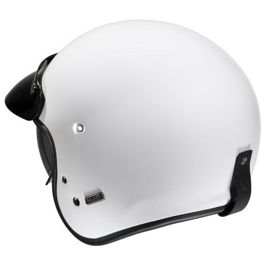 Motorcycle retro jet helmet HJC V31 white gloss | GASmoto.gr