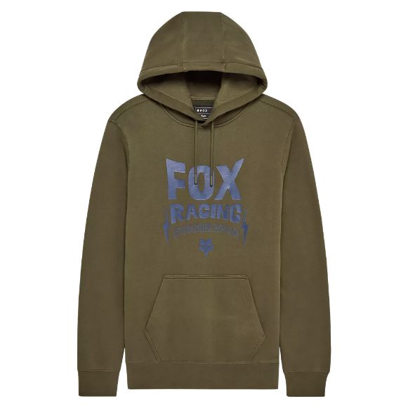 Fox Bolt Pullover φούτερ με κουκούλα λαδί χανιά