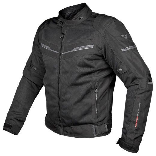 nordcode escape καλοκαιρινό μπουφάν in out αδιάβροχο black μαύρο