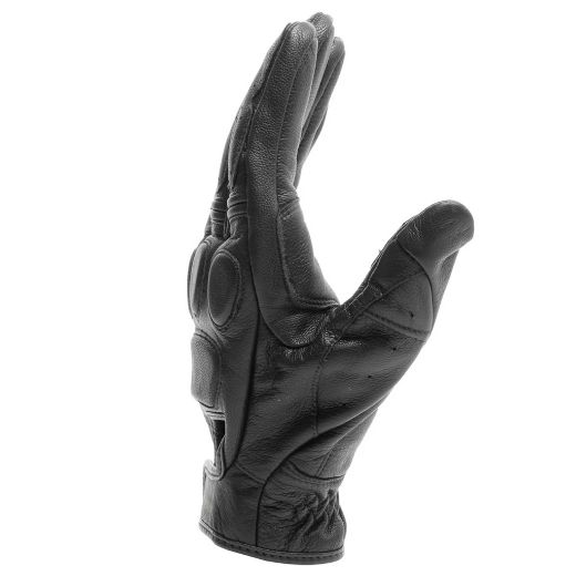 Dainse Blackjack Unisex leather summer gloves black Chania