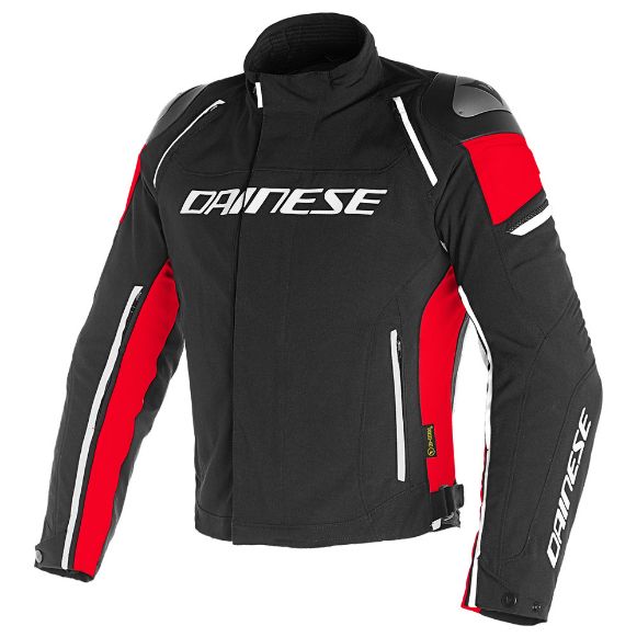 Σπορ χειμερινό αδιάβροχο μπουφάν Dainese Racing 3 D-Dry Μαύρο / Κόκκινο | GASmoto.gr Χανιά