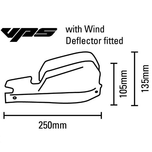 Barkbusters VPS-203 handguard covers black / black