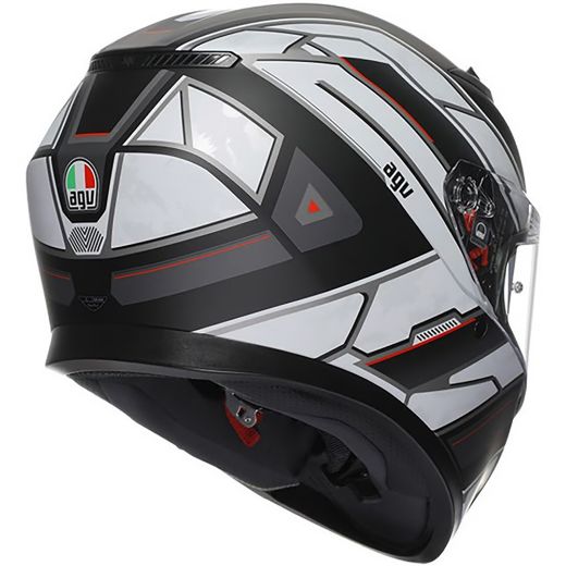 AGV K3 MPLK Rivia full face helmets ECE 2206 matt black/white