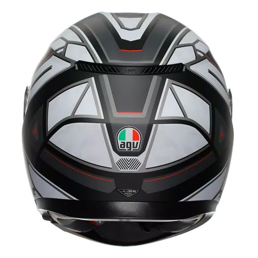 AGV K3 MPLK rivia matt black white Κράνος Full Face ECE 2206