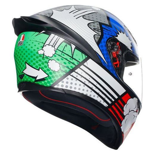 AGV K1 S MPLK BANG MATT ITALY/BLUE