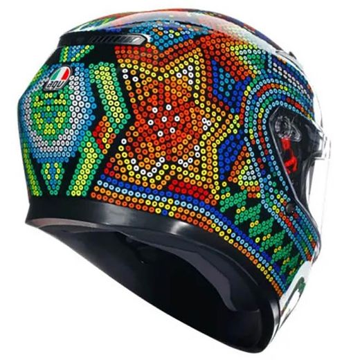 AGV K3 MPLK ROSSI WINTER TEST 2018