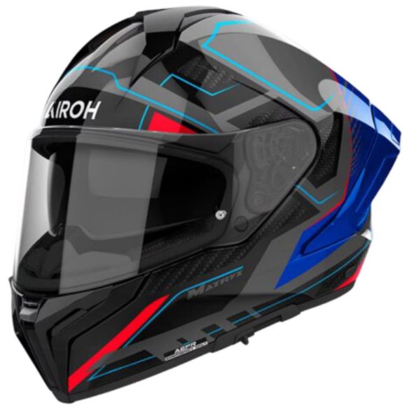 Airoh Matryx rocket full face κράνη gloss blue/red Χανιά