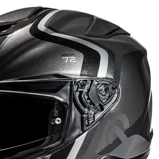 full face κράνη hjc rpha 72 Ernem κράνος MC5 black grey μαύρο γκρι ece 2206