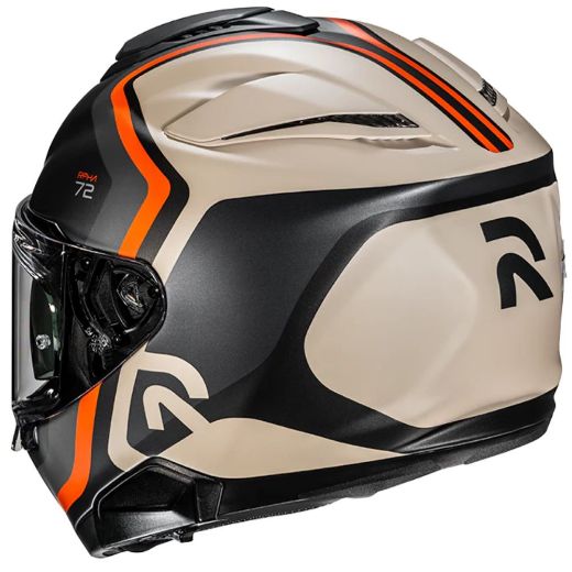 HJC RPHA 72 Ernem full face helmets ECE 22.06 MC7SF black/beige/orange