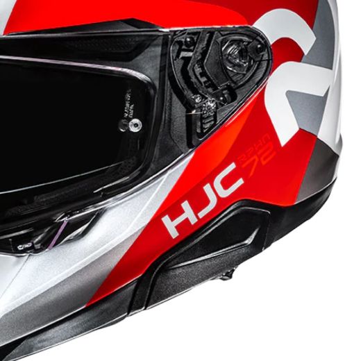full face κράνη hjc rpha 72 Phyta κράνος ece 2206 MC1 άσπρο κόκκινο γκρι