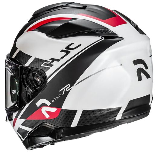 HJC RPHA 72 Value full face helmets ECE 22.06 MC1SF black/white/red
