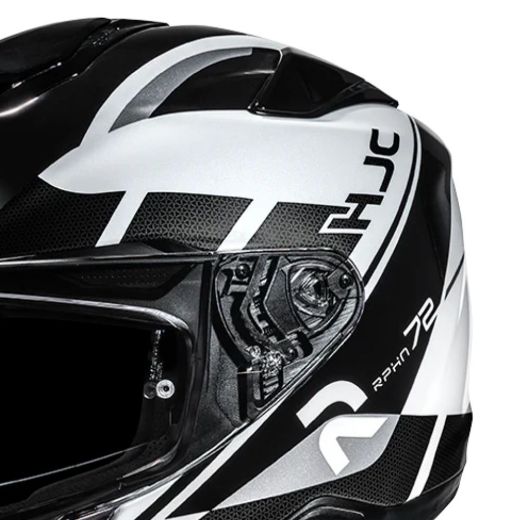 full face κράνη hjc rpha 72 Value MC5 κράνος μαύρο άσπρο ece 2206