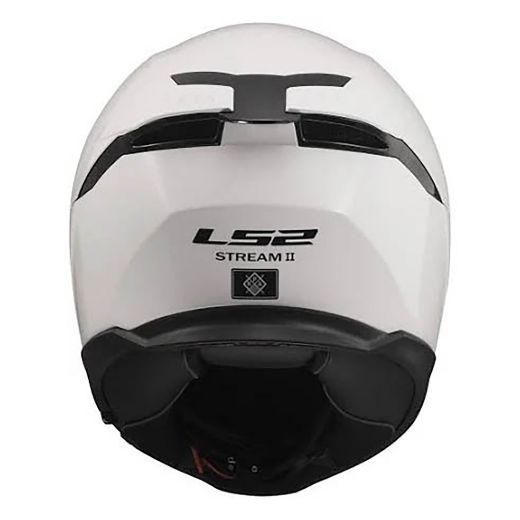 Motorcycle full-face helmet LS2 Stream II white gloss | GASmoto.gr