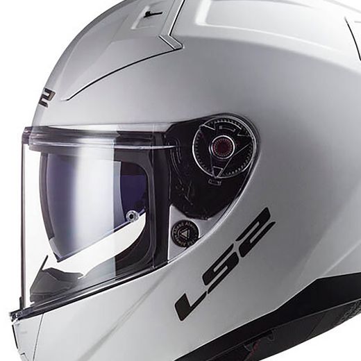 Full-Face κράνπς μηχανής LS2 Vector II άσπρο γυαλιστερό ece 22.06 | GASmoto.gr