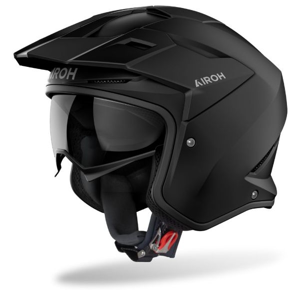 Airoh Kombakt jet κράνη matt black Χανιά