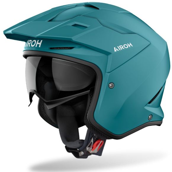 Airoh Kombakt jet κράνη petrol green matt Χανιά