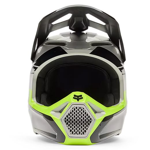 FOX V1 Collect helmets MX & Enduro grey/yellow