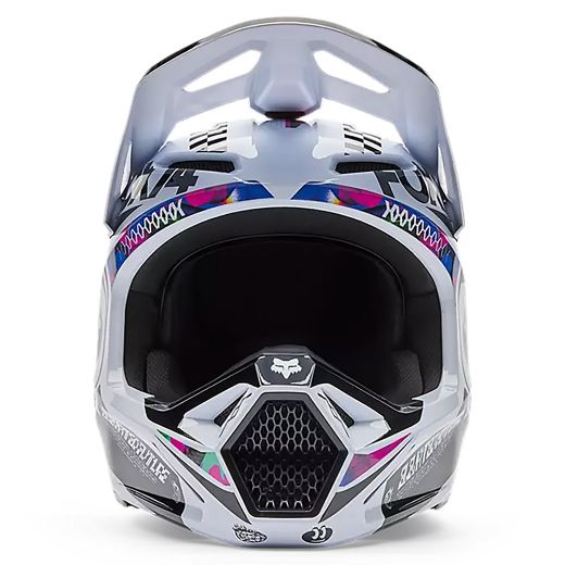 FOX V1 Image Cosmo helmets MX & Enduro white/black