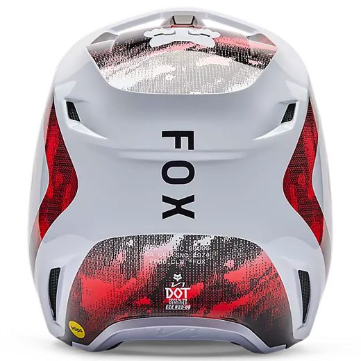 κράνη mx εντούρο FOX V1 kairos white fluorescent red