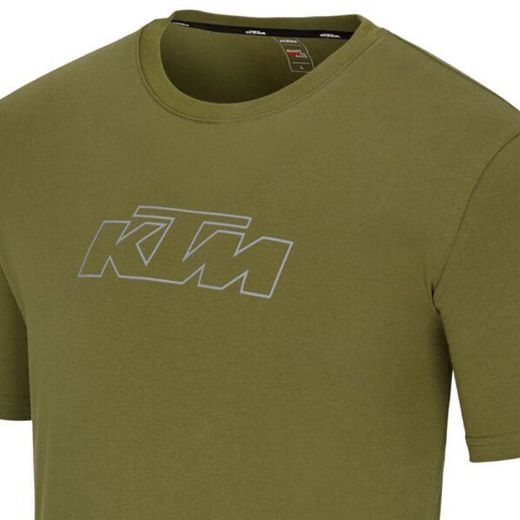 Ktm Essential Tee t-shirt olive green Chania