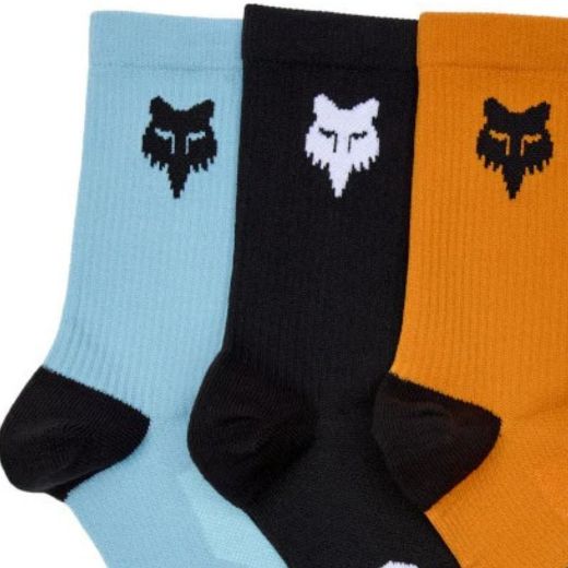 MTB κάλτσες μηχανής fox RANGER 8in prepack καλτσα ποδηλάτου multi