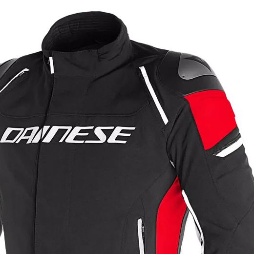 DAINESE RACING 3 D-DRY JACKET BLK/RED