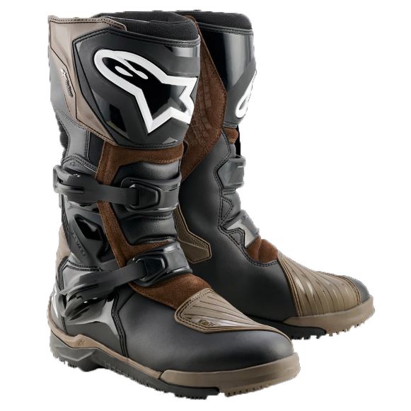 Alpinestars Corozal V2 Drystar adventure μπότες μηχανής καφέ/μαύρο Χανιά