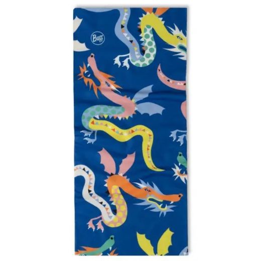 Ισοθερμικά μαντήλια λαιμού BUFF Original Ecostretch Youth περιλαίμια λαιμουδιέρες Lutky Cobalt