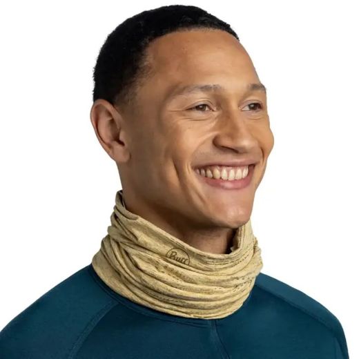 Buff Reflective DryFlx neckwear solid gingko