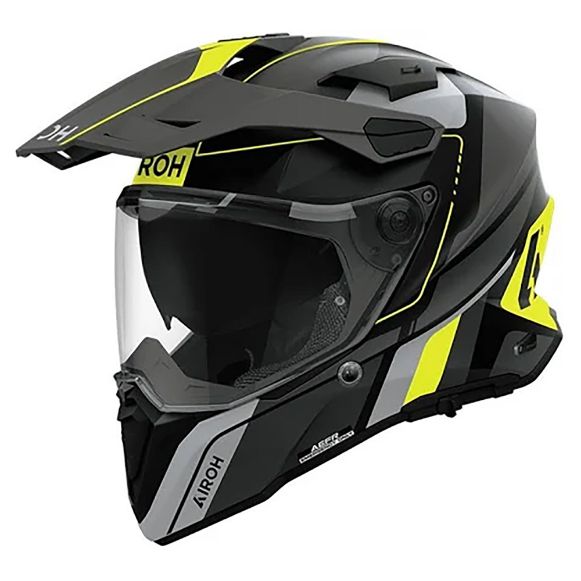 Airoh Commander 2 Skip adventure κράνος ECE 22.06 matt yellow/black Χανιά