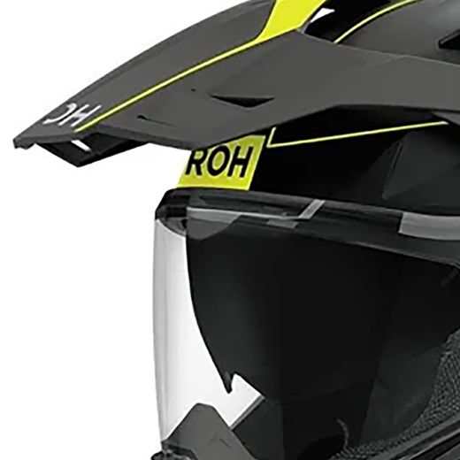 adventure κράνος AIROH COMMANDER 2 on off κράνος μηχανής ECE 22.06 Skip matt yellow black